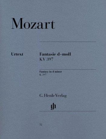 Fantasy D Minor Kv397: Piano (Henle)
