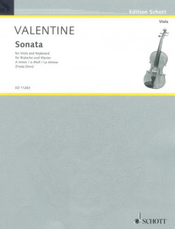 Sonata: Op9 A Min: Viola and Piano