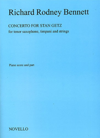 Concerto For Stan Getz: Tenor Saxophone
