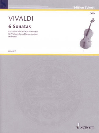 6 Sonatas: Cello & Piano (Schott)