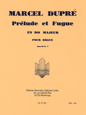 3 Preludes et Fugues Op.36, No.3 in C major Organ