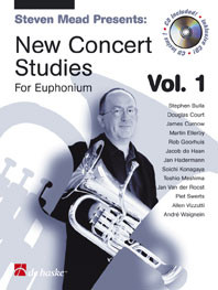 New Concert Studies 2: Euphonium: Bass Clef: Book & Cd