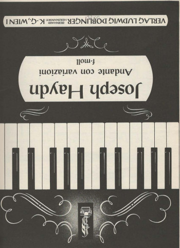 Andante Con Variazioni F Minor: Piano (Doblinger)