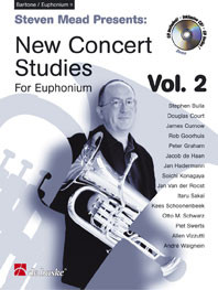 New Concert Studies 2: Euphonium: Treble Clef: Book & Cd