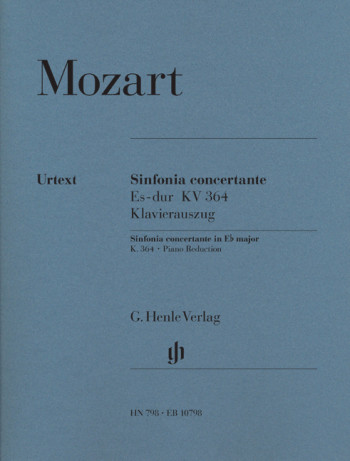 Sinfonia Concertante KV364: violin Viola & Piano (Henle)