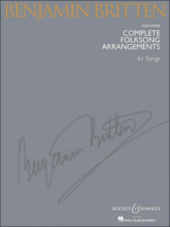 Complete Folksongs: 61 Songs: High Voice: Vocal Album