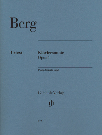 Piano Sonata Op.1: Piano (Henle)