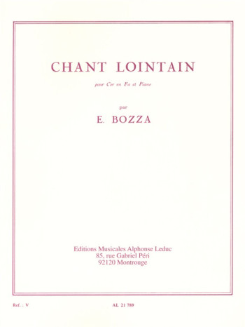 Chant Lointain: French Horn & Piano (Leduc)