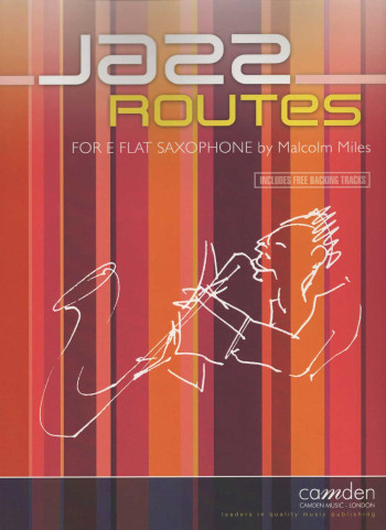 Jazz Routes Alto Saxophone & Piano Book & Audio (Miles)