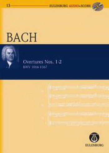 Overture No 1-2  Bwv1066-1067 : Miniature Score (Audio Series No13)