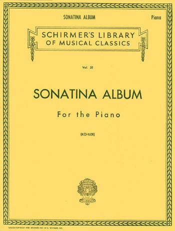 Sonatina Album: Piano (Schirmer)