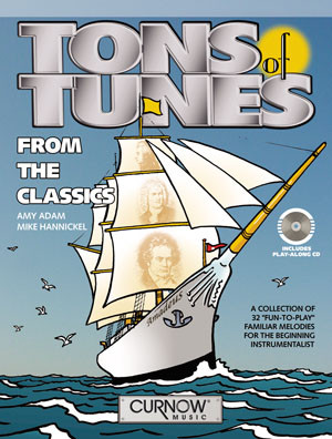 Tons Of Tunes: From The Classics: Violin: Book & Cd (Adam)