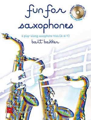 Fun For Saxophones: Trios(or Saxophone Choir AAT) Book & CD