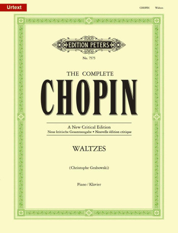 Waltzes The Complete: Piano: (New Critical Edition) Urtext (Peters)