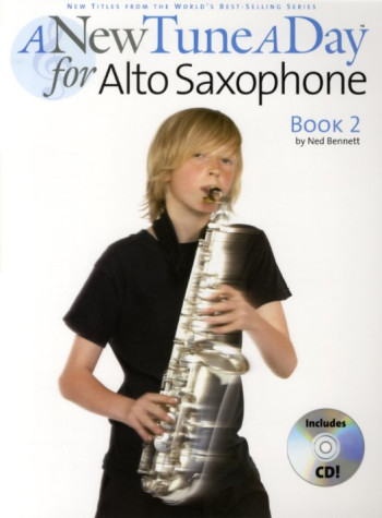 New Tune A Day Alto Sax Book 2: Book & Cd (bennett)