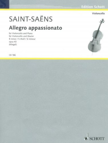 Allegro Appassionato Op.43: Cello & Piano (Schott)