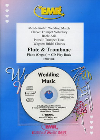 Wedding Music for Flute and Trombone and Piano (Or Organ)