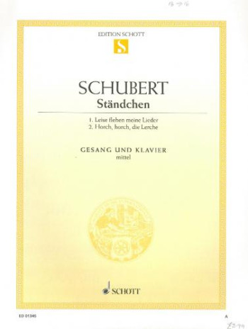 Standchen Medium Voice & Piano (Schott)