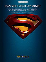 Can You Read My Mind From Superman Returns: Big Note Piano Edition