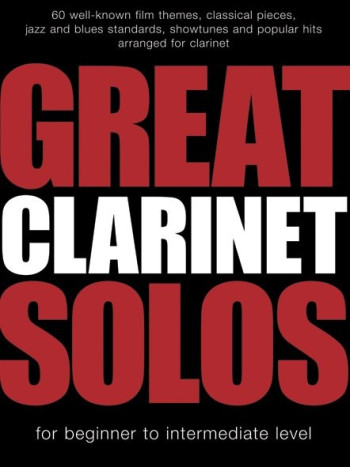 Great Clarinet Solos: Clarinet  Part & Chords