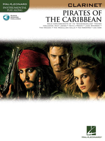 Pirates Of The Caribbean: Clarinet: Book & Audio