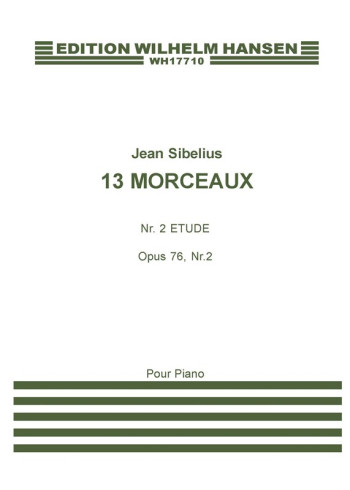Etude Op.76 No. 2 From 13 Pieces: Piano