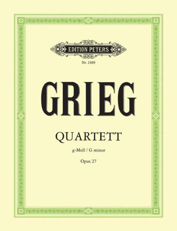 String Quartet G Min Op27: String Quartet