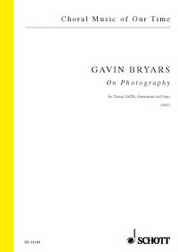 On Photography: Satb and Piano: (choral Music Of Our Time)