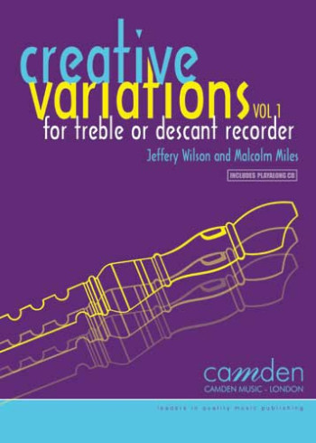 Creative Variations Vol.1 Treble Or Descant Recorder Book