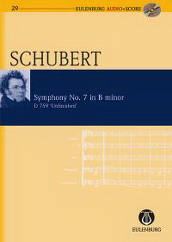 Symphony No.7: B Minor: D759: Unfinished: Miniature Score  (Audio Series No 29)