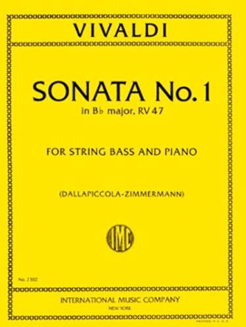 Sonata: Bb  Major: Double Bass