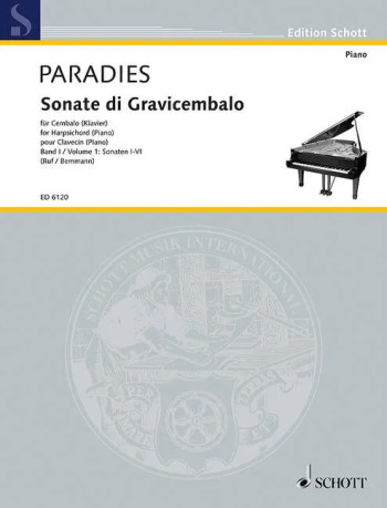 Sonatas For Harpsichord Vol.1:(1- 6) (Schott)