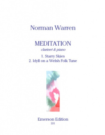 Meditation: Clarinet & Piano (Emerson)