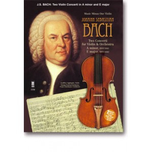 Two Concerti A Minor and E Major Bwv1041 and1042: Violin Book & 2 CDs (MMO)