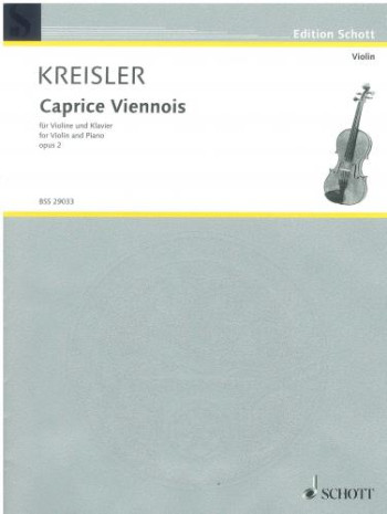 Caprice Vienneois: Violin and Piano