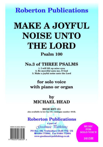 Make  A Joyful Noise: Voice and Piano (High)