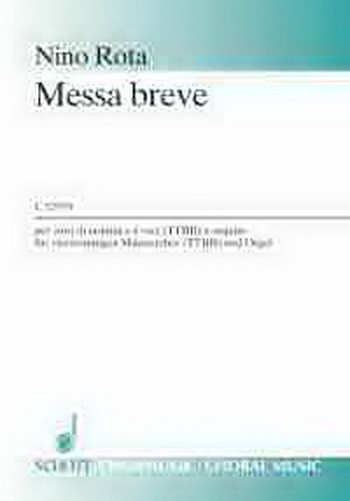 Rota: Messa Breve: Ttbb and Organ