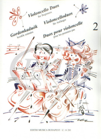 Cello Duos For Beginners: Vol.2