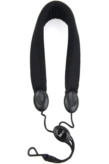 Rico SJA12 Soprano Or Alto Padded Saxophone Strap: Metal Clip