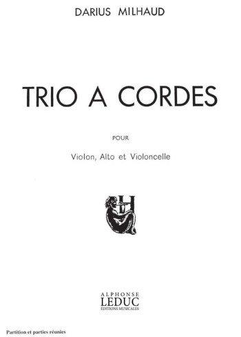Trio a Cordes No.1, Op.274: Violin Clarinet & Piano: Parts