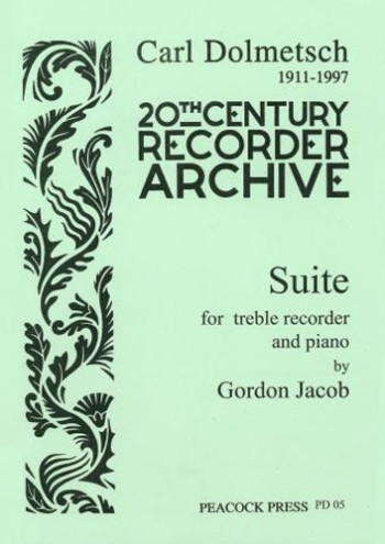Suite: Treble Recorder Or Flute and Piano Or Strings