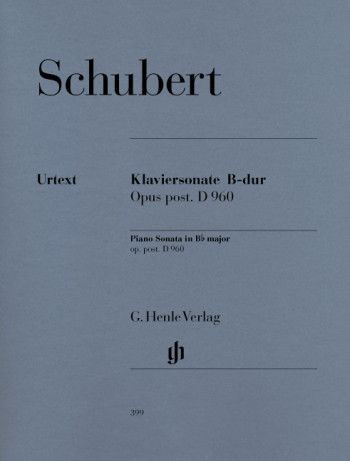 Sonata: Bb Major D960: Piano  (Henle)