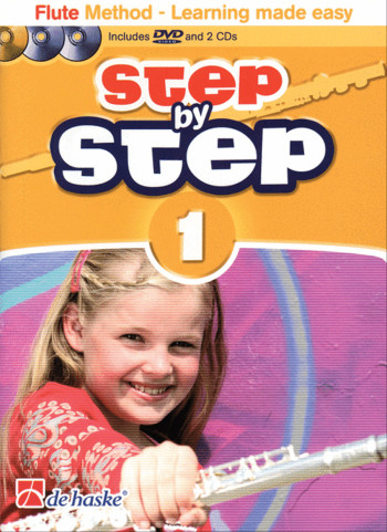 Step By Step: Flute  Method: Book 1: Book & CD & DVD