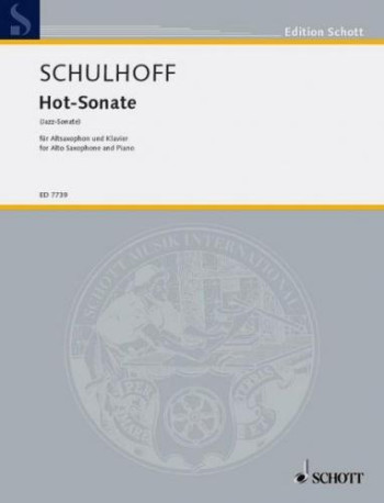 Hot-sonata : Alto Saxophone & Piano