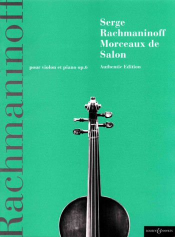 Morceaux De Salon: Violin and Piano (B&H)
