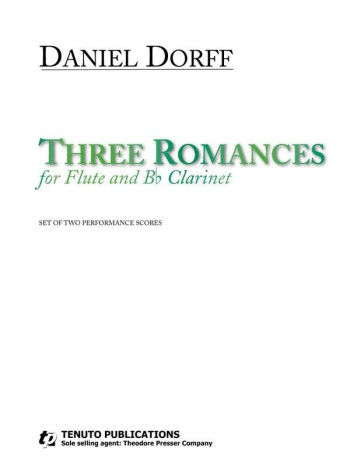 3 Romances: For Flute and Bb Clarinet (2 Sets Of Performance Scores)