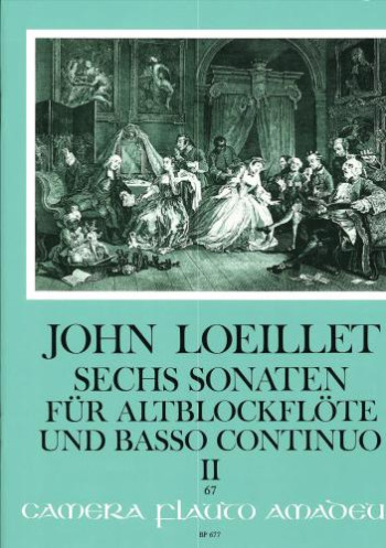 6 Sonatas: Bk 2: Treble Recorder And Piano