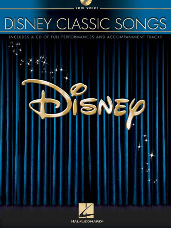 Disney Classic Songs: Low Voice: Piano Vocal Guitar