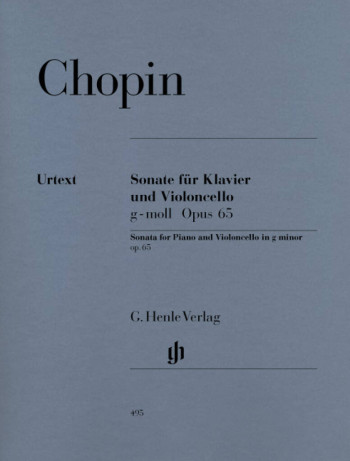 Sonata Op.65 G Minor:  Cello & Piano (Henle)