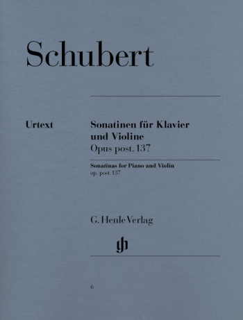 Sonatinas Op. Post 137: Violin And Piano (Henle)